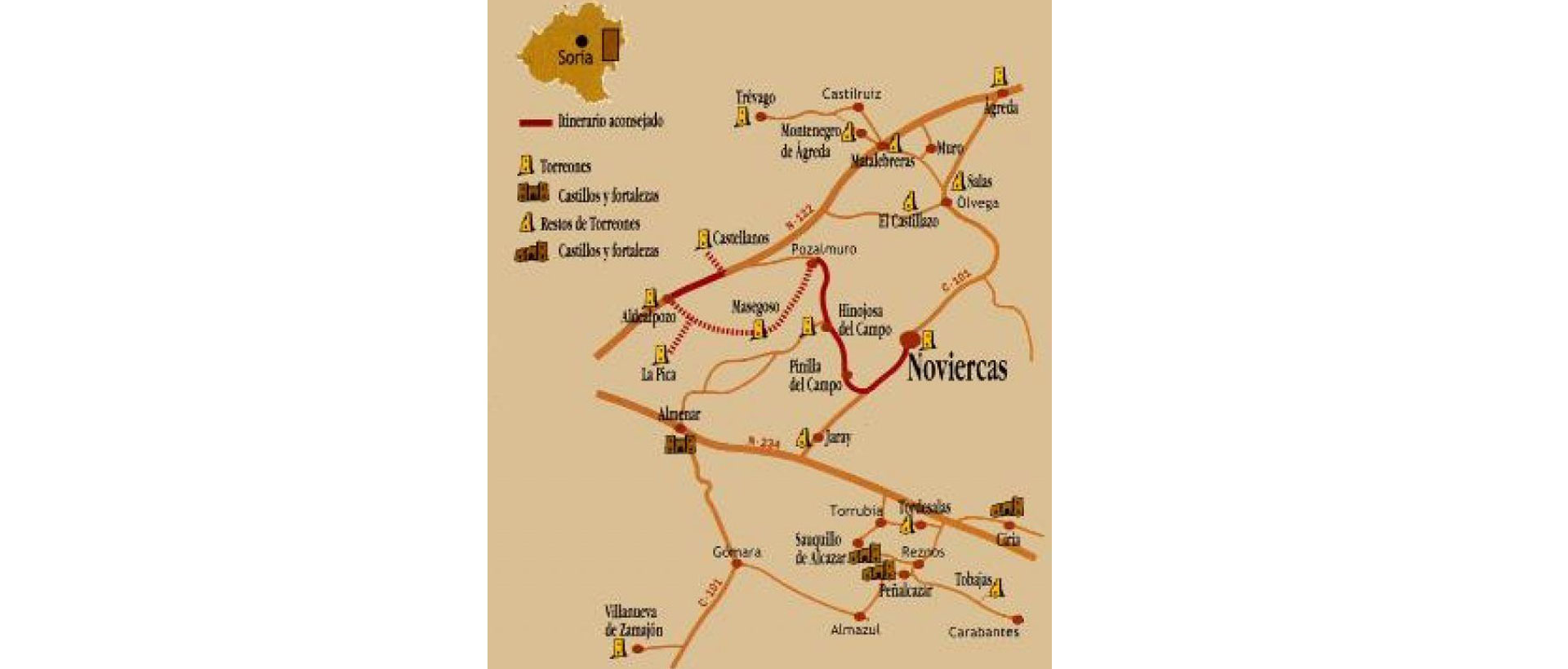 Ruta de los torreones